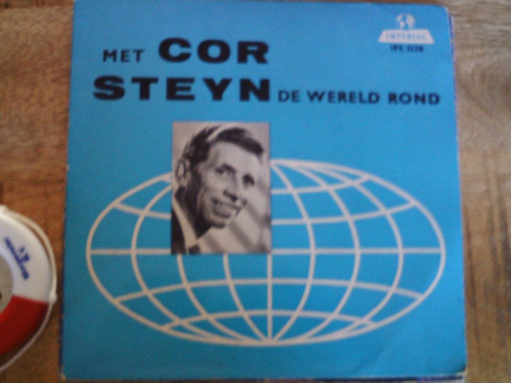 Cor Steyn - Met Cor Steyn de Wereld Rond EP (Vinyl) 24a, Cd's en Dvd's, Vinyl Singles, Wereldmuziek, 7 inch, Ophalen of Verzenden