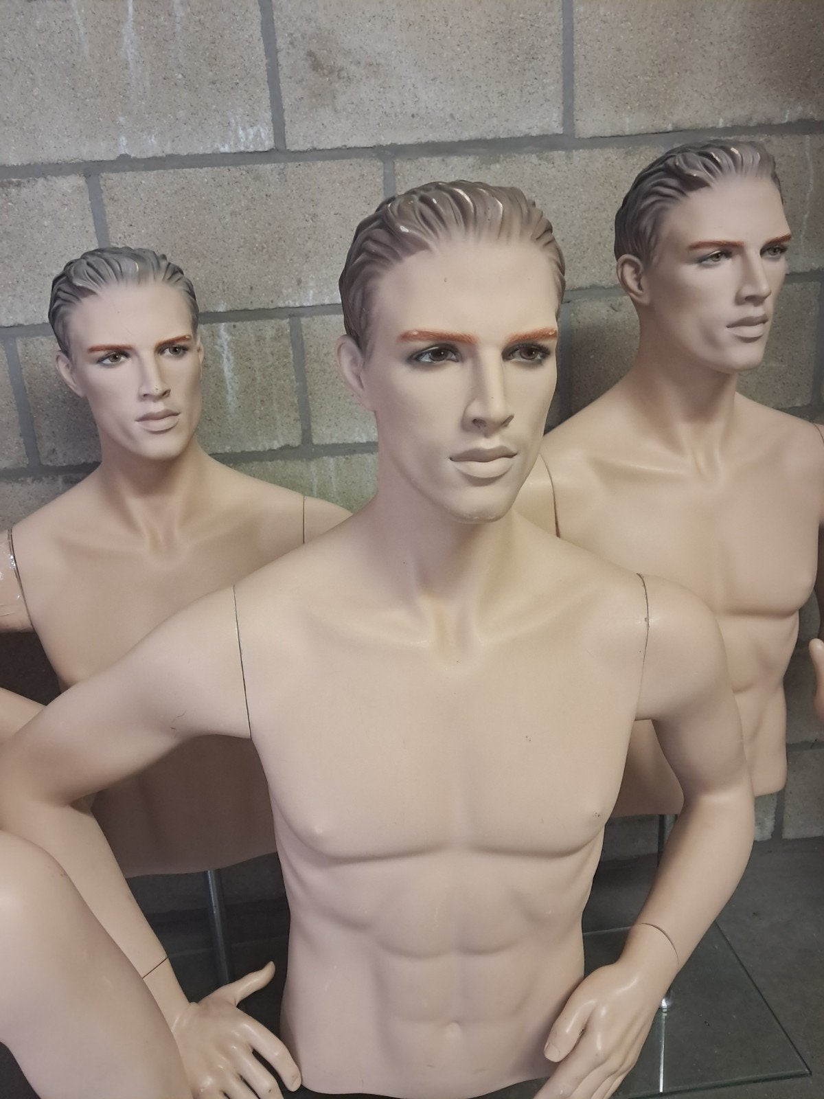 Realistische Vintage Heren Torso's - Etalagepoppen, Ophalen of Verzenden, Huis en Inrichting