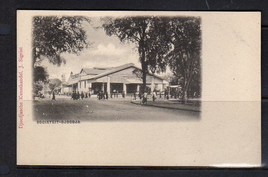 Ned Indië Societeit-Djocdja (Djokjakarta)  Java   1900, Ophalen, Voor 1920, Buiten Europa