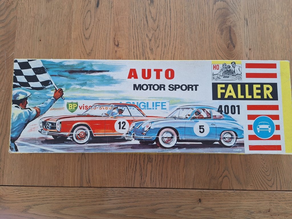 Faller AMS 4001 setdoos (met gebreken), Elektrisch, Ophalen, Overige merken, Racebaan
