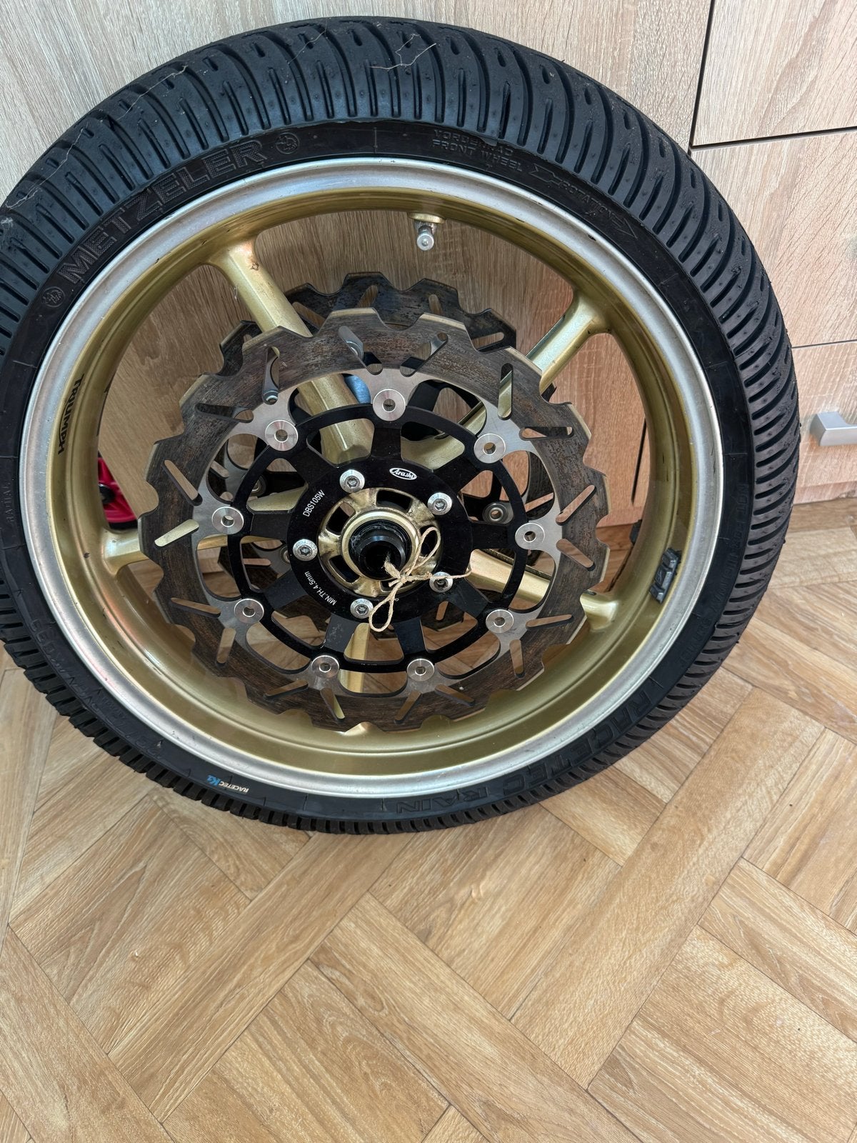 Triumph Daytona Regenwielset - Voor en Achter, Ophalen of Verzenden, Gebruikt
