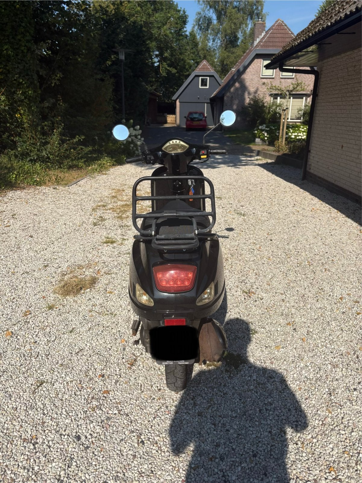 Agm Scooter - Zwart, Gebruikt, Ophalen, Gebruikt, Benzine, Piaggio