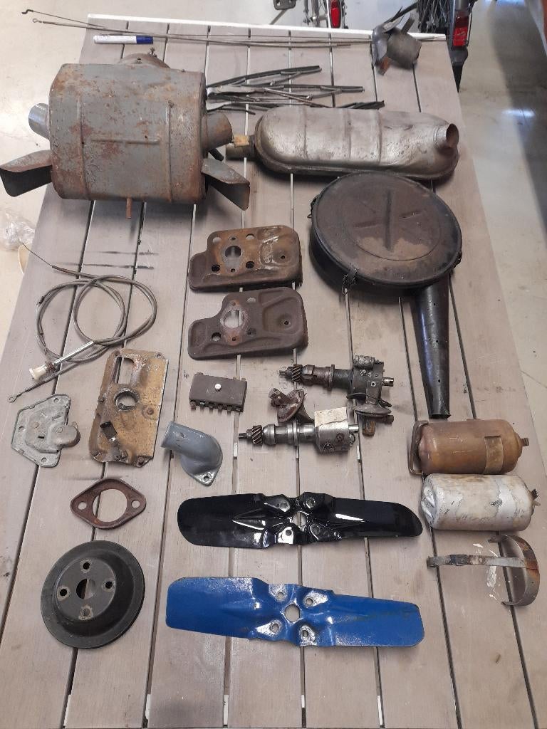 Opel Rekord P2 motordelen., Auto-onderdelen, Motor en Toebehoren, Verzenden, Gebruikt, Opel