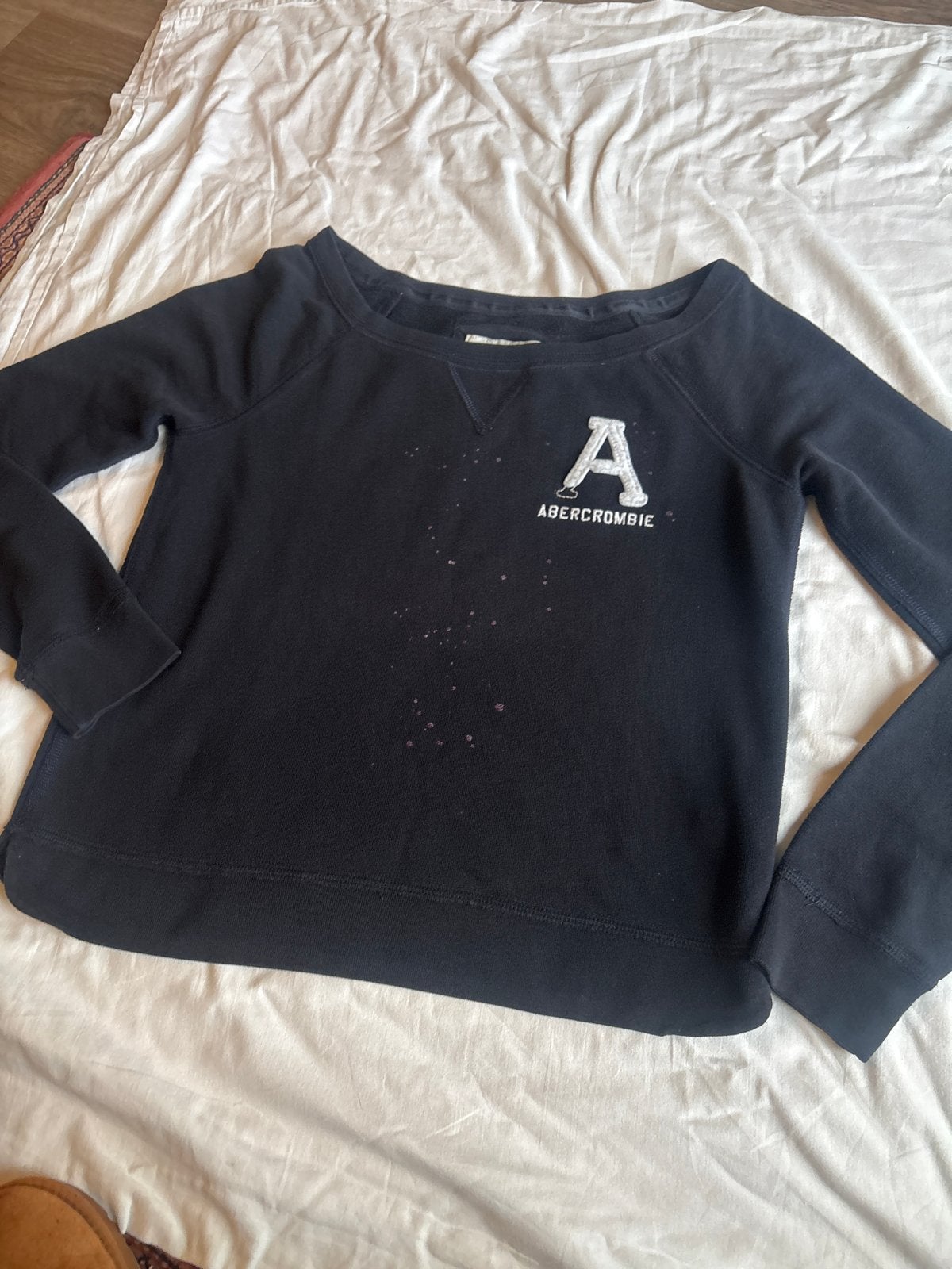 Abercrombie & Fitch sweater - Maat S, Ophalen of Verzenden, Gedragen, Maat 36 (S), Zwart