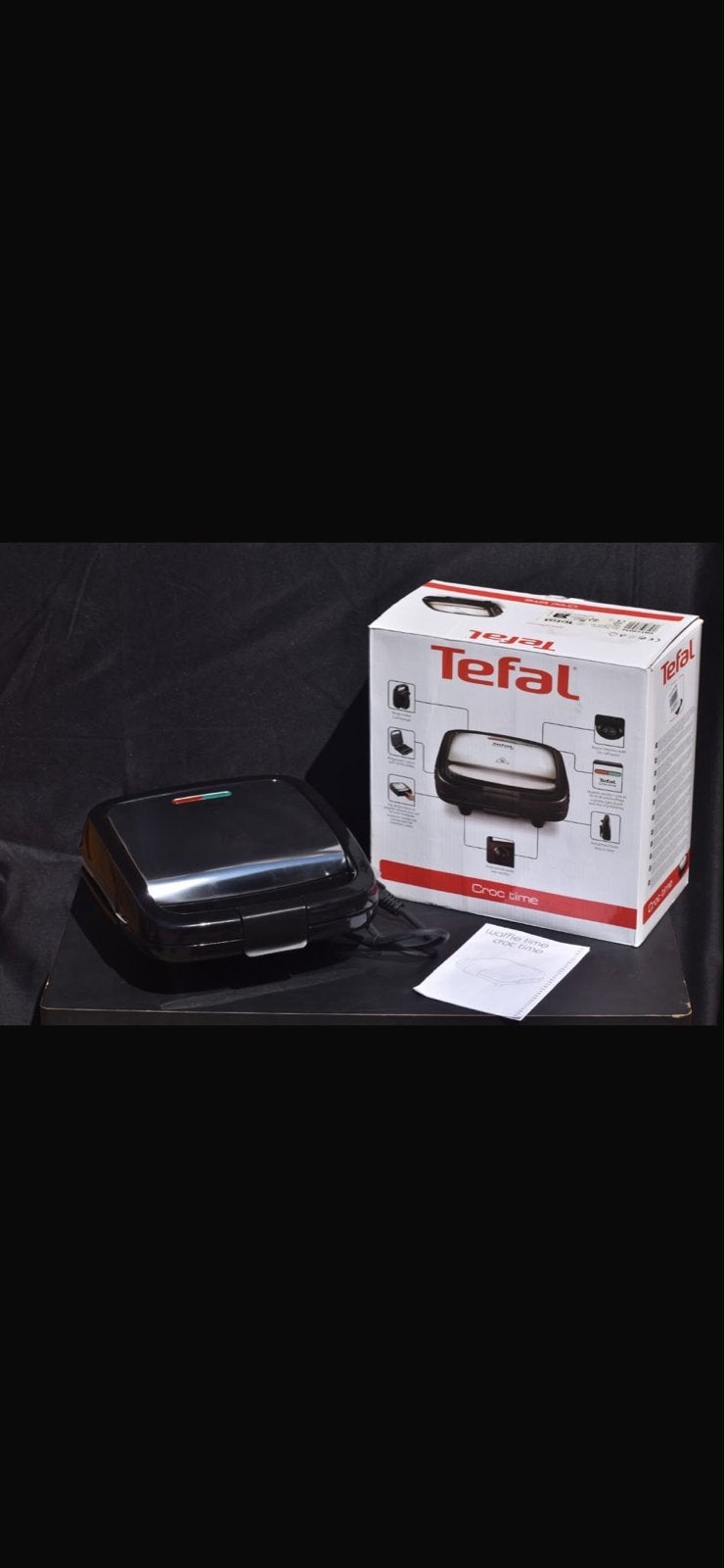 Tefal Croc Time SM193D34 – Tosti-ijzer, Verzenden, Nieuw