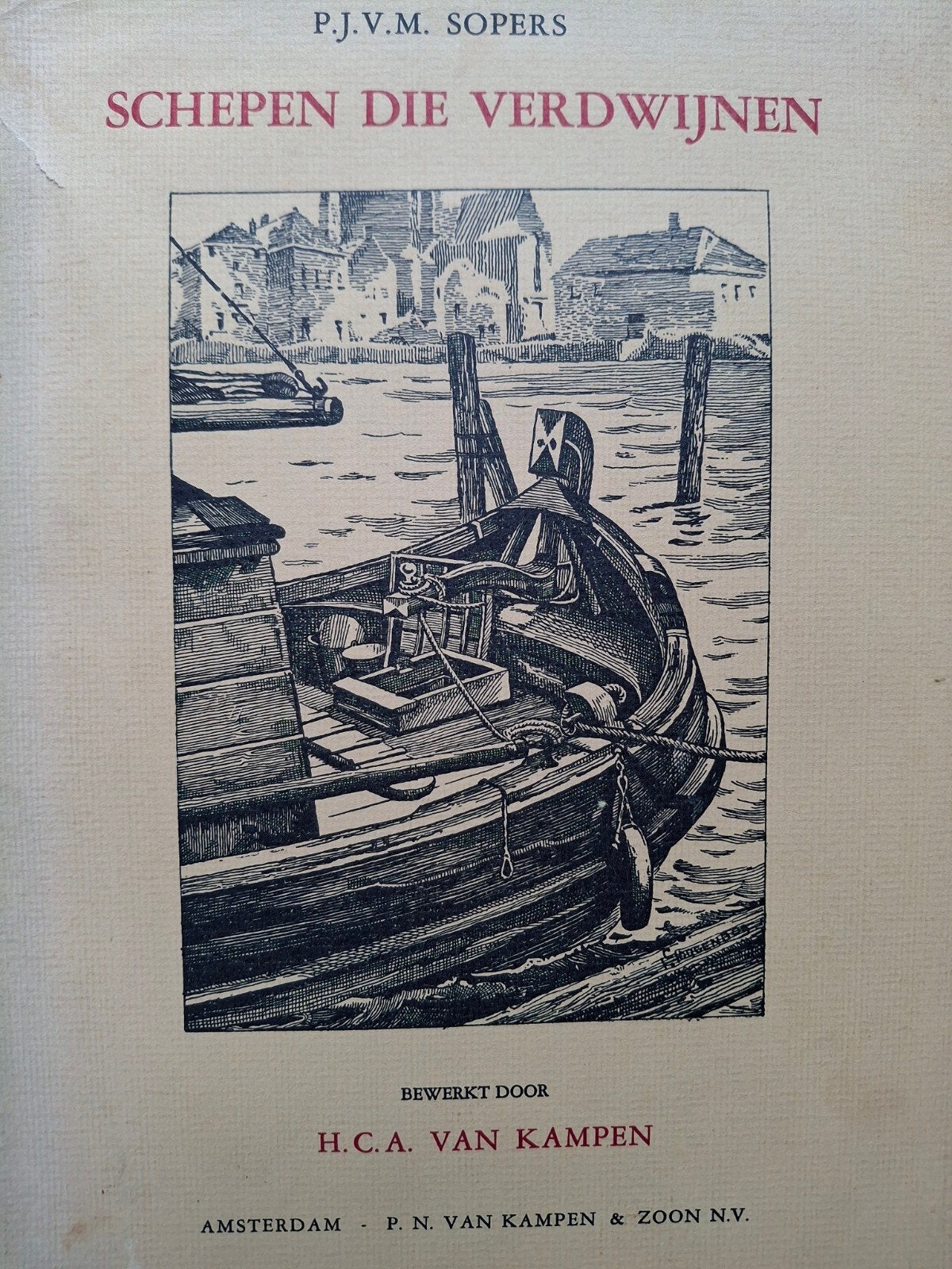 Schepen die verdwijnen Sopers Tjalk Otter Aak Schokker Praam, Verzamelen, Ophalen of Verzenden, Zo goed als nieuw, Boek of Tijdschrift