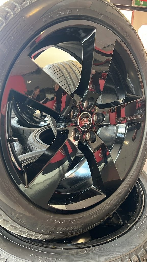 22" origineel LandRover Defender set, Auto-onderdelen, 285 mm, Banden en Velgen, Nieuw, Overige maten