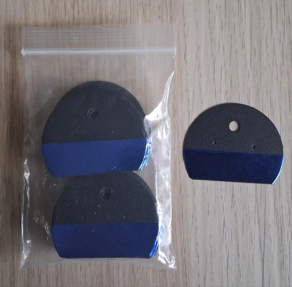 50 stuks oorbel displaykaarten - Zwart/Donkerbllauw, Ophalen of Verzenden, Nieuw, Overige typen