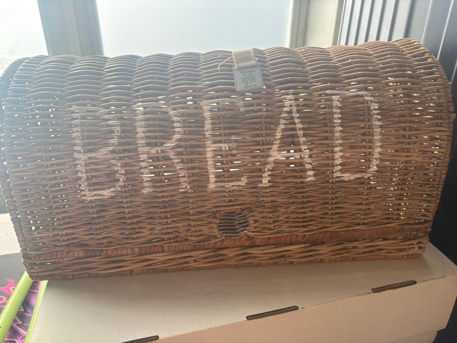 Riviera maison brood mand, Huis en Inrichting, Ophalen, Zo goed als nieuw, 50 tot 100 cm, Minder dan 50 cm