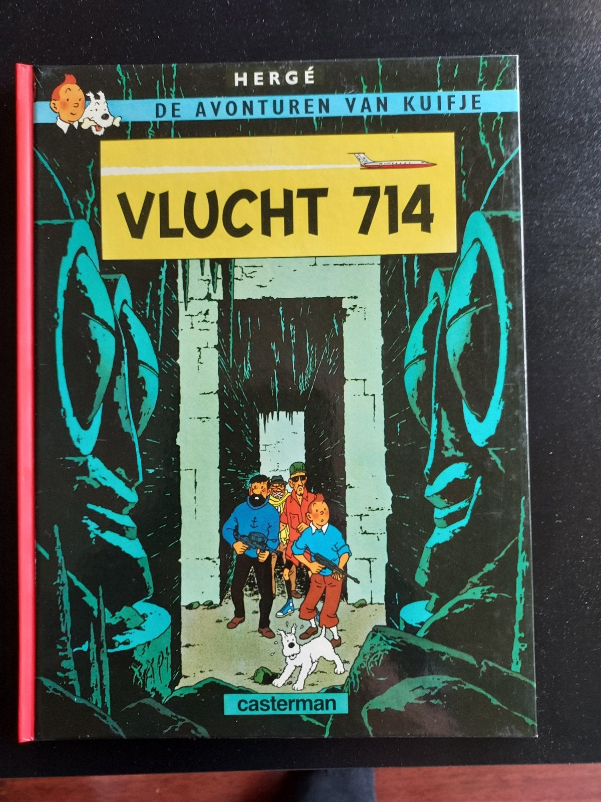 Kuifje: Vlucht 714 (Hardcover), Boeken, Eén stripboek, Ophalen of Verzenden, Gelezen, Hergé