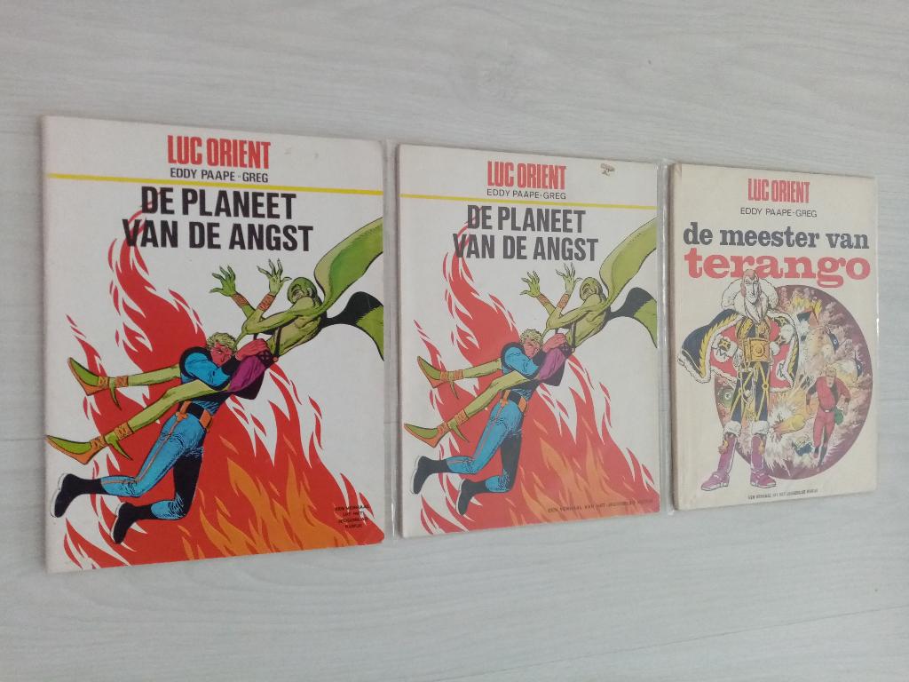 3 x Luc Orient, Meerdere stripboeken, Ophalen of Verzenden, Gelezen, Michel Regnier