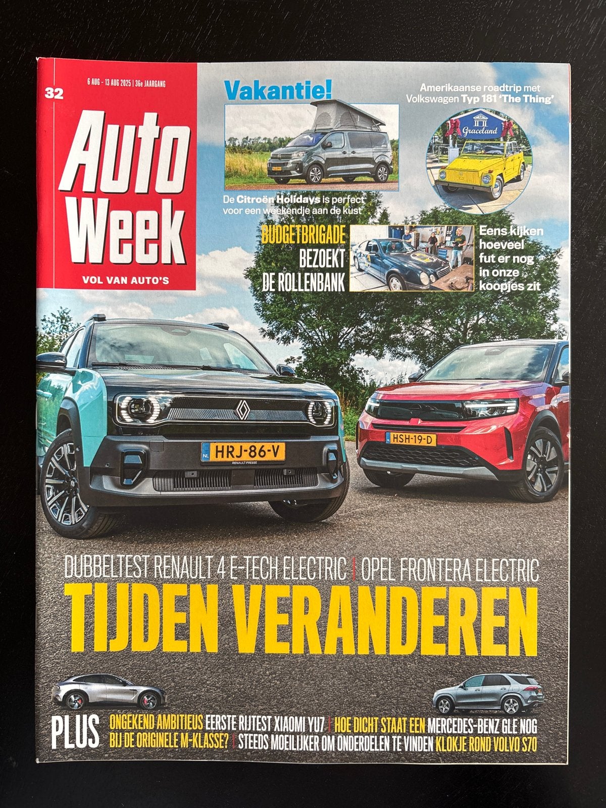 AutoWeek Magazine - Dubbeltest Renault 4 & Opel Frontera Ele, Ophalen of Verzenden, Nieuw