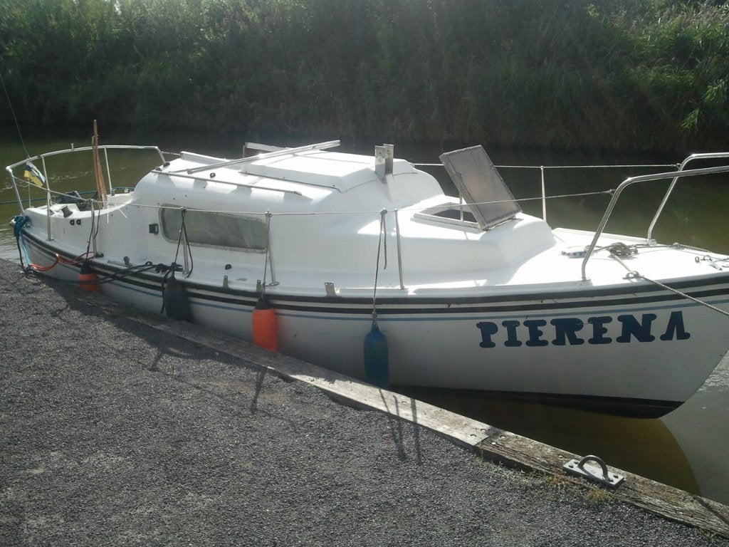 Compromis720 kajuitboot (ex zeilboot), Ophalen, 6 meter of meer, Gebruikt, Minder dan 15 m²