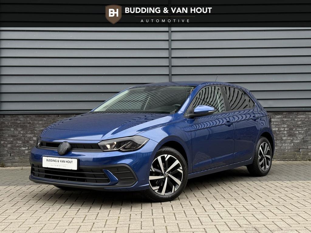 Volkswagen Polo 1.0 TSI Life Adaptive Cruise Apple Carplay P, Auto's, Volkswagen, Stof, Gebruikt, Origineel Nederlands, Bedrijf