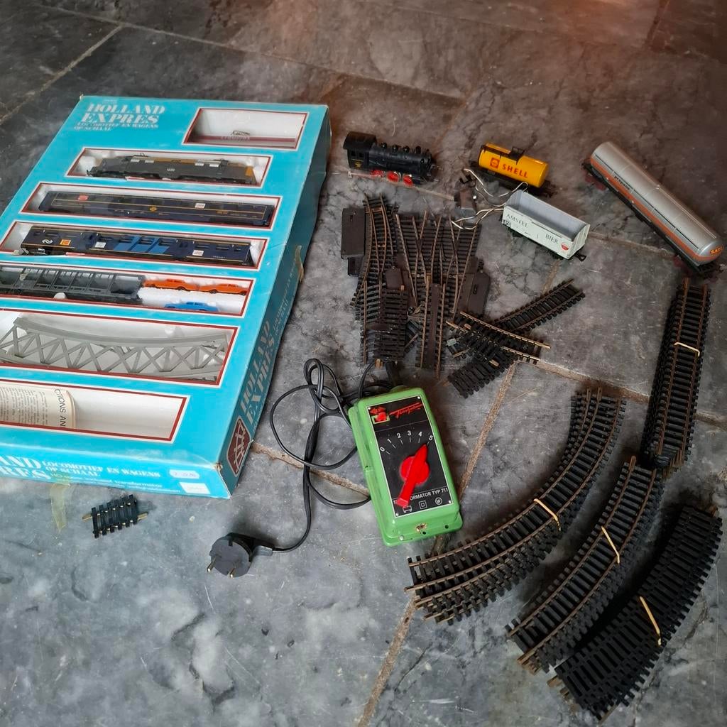 Fleishmann en Lima trein, Hobby en Vrije tijd, Modeltreinen | Overige schalen, Ophalen of Verzenden, Gebruikt, Gelijkstroom, Overige merken