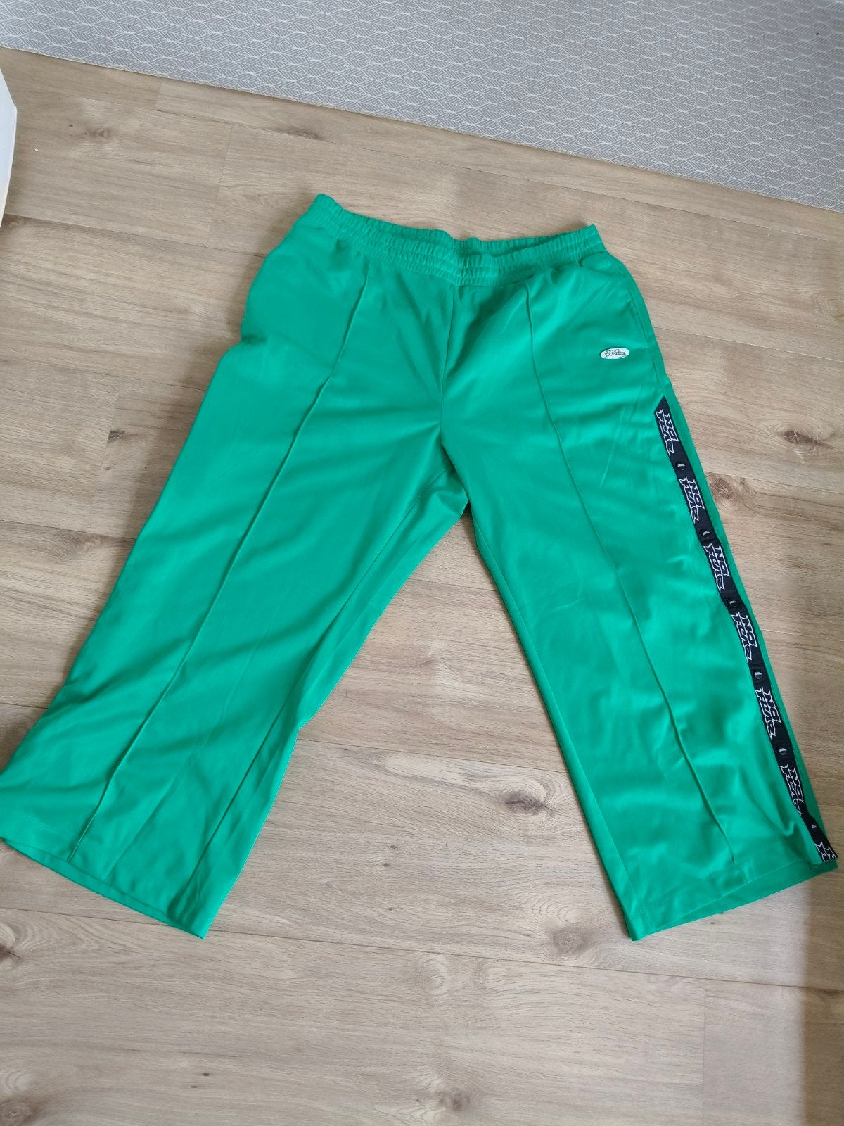 Groene No Fear broek met drukknopen - Maat XXL, Maat 46/48 (XL) of groter, No Fear, Ophalen of Verzenden, Gedragen