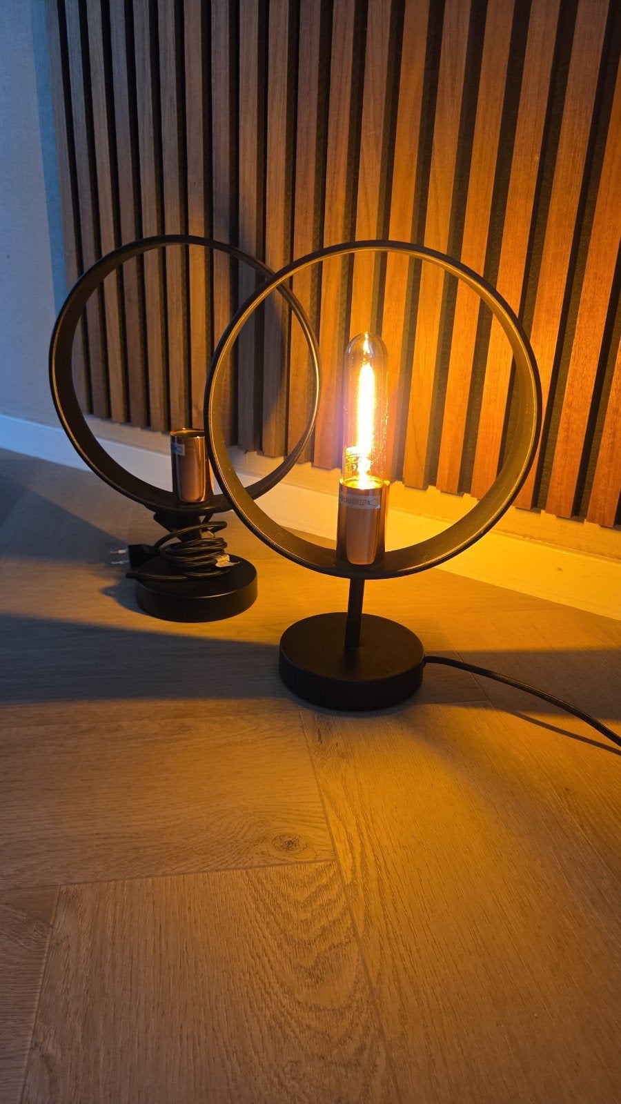 nette lampen, Ophalen