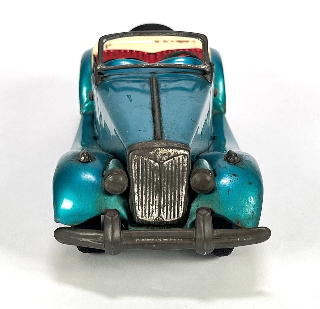 226. Blikken auto, MG - roadster, 2e helft 20ste eeuw, Ophalen