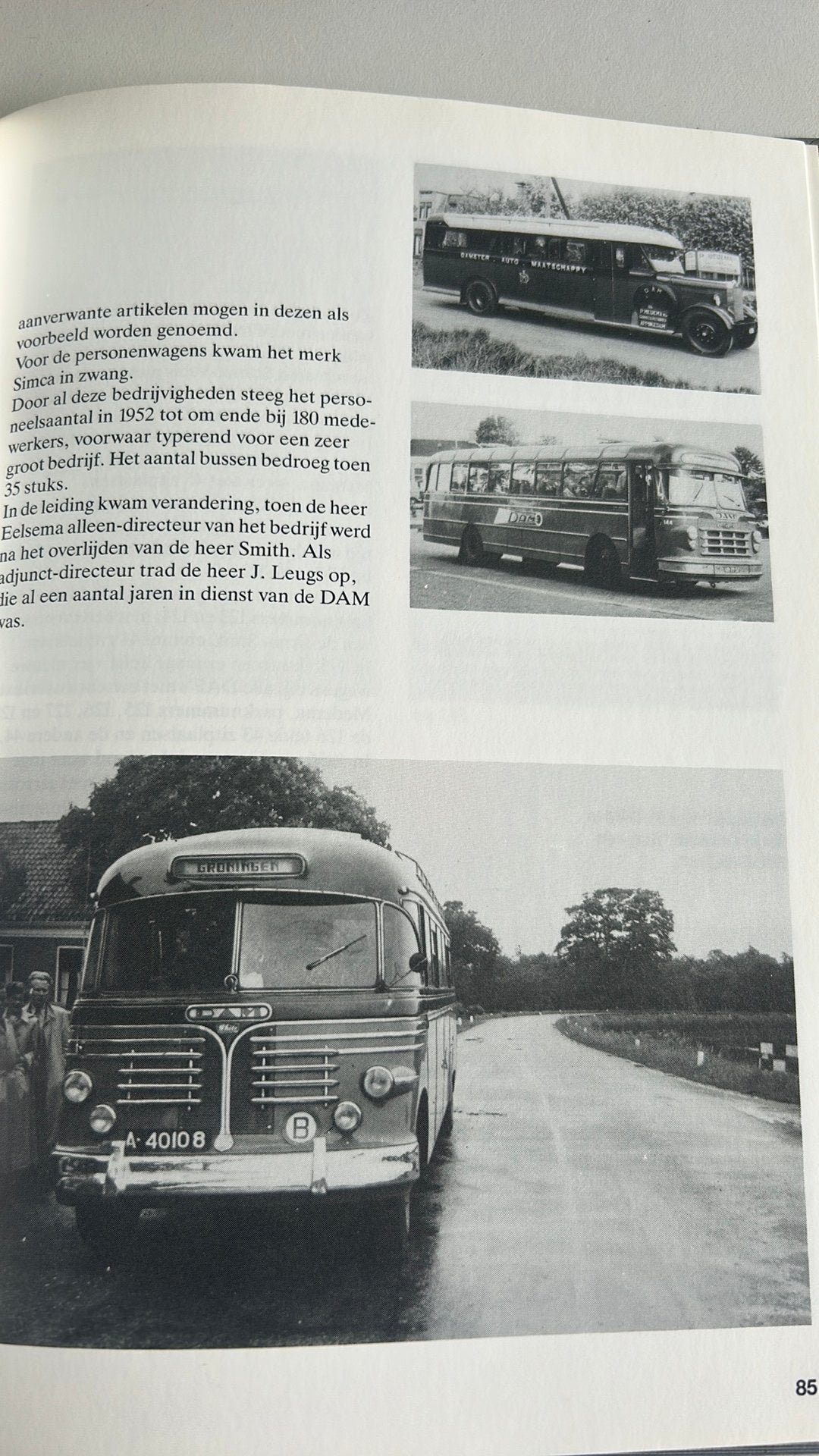 Damster Auto Maatschappij D.A.M. - Noordelijk Bus Museum, Boeken, Ophalen of Verzenden, Zo goed als nieuw, Algemeen