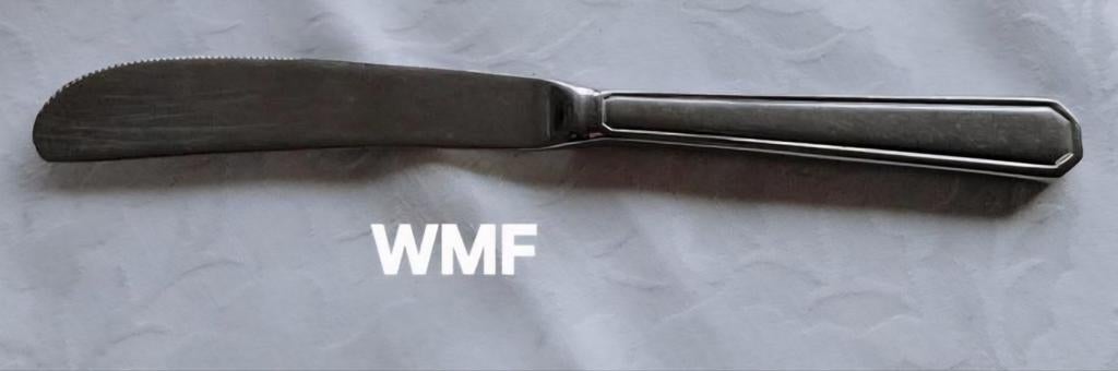 WMF kleine mes kartel driehoekjes handvat met randje, Ophalen of Verzenden, Rvs of Chroom