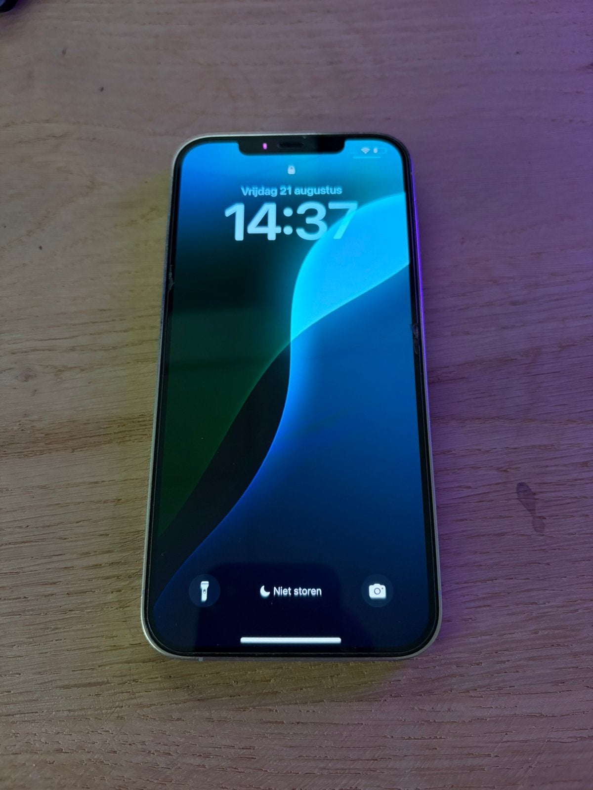 iPhone 12 Pro Max 128GB | Gebarsten achterkant, Telecommunicatie, Ophalen, Wit, IPhone 12 Pro Max, 128 GB