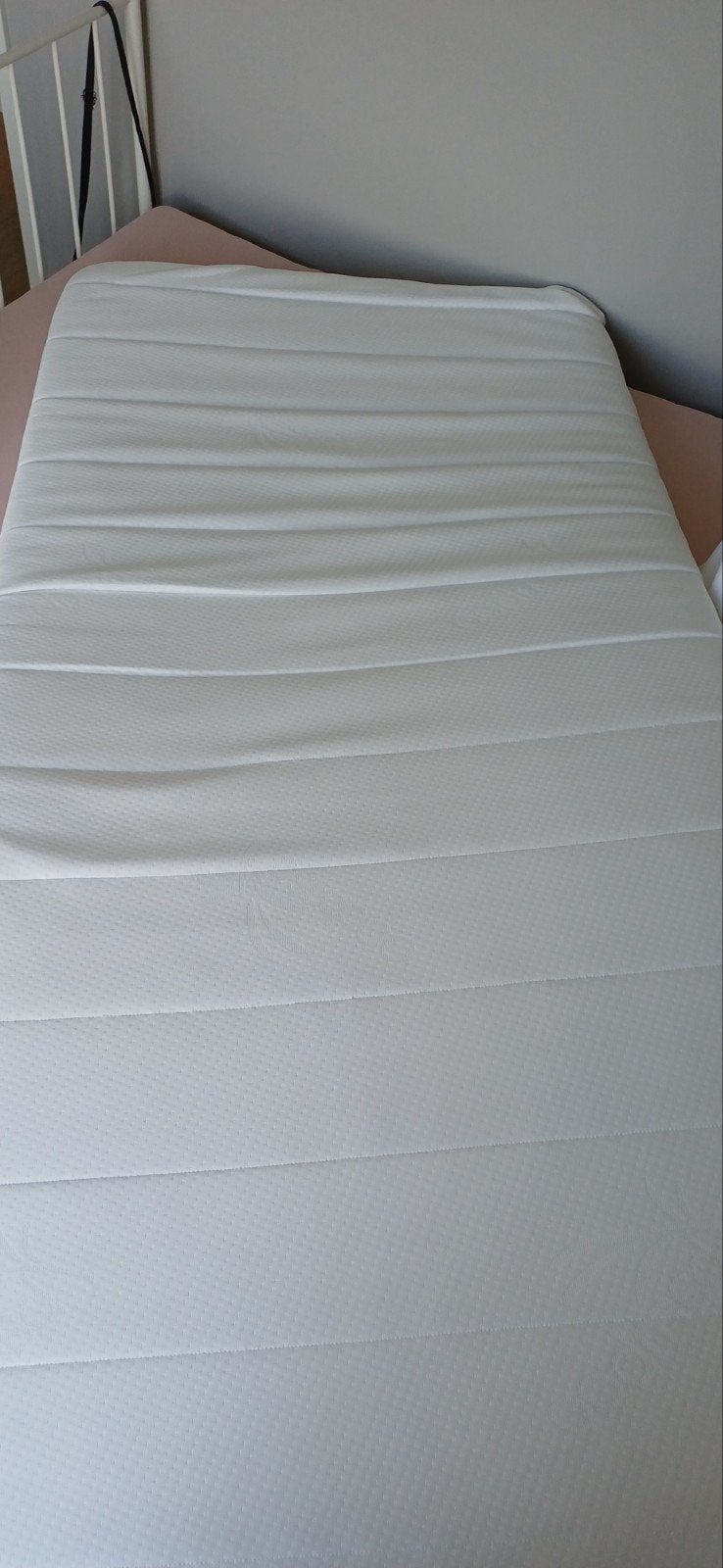 Topmatras - Topper - Topdek - Bamboo Gel Hybrid 90x1.90m, Huis en Inrichting, Ophalen, Zo goed als nieuw, Tweepersoons, 90 cm