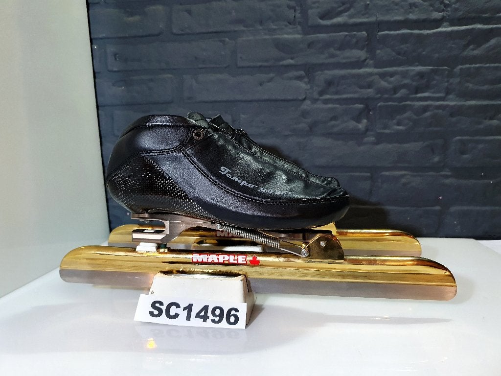 Luigino Tempo 360 Maple Twinlaser Klapschaatsen Klap Maat 36, Klapschaats, Verzenden, Nieuw, Maple