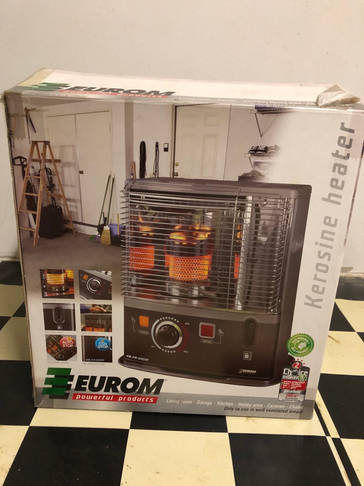 Eurom PH2750C Kachel Petroleumkachel - Zo goed als nieuw, Ophalen, Zo goed als nieuw