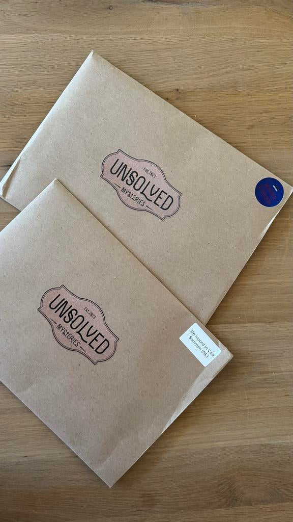 2 Unsolved Mysteries spellen voor thuis - 1-8 spelers, Hobby en Vrije tijd, Gezelschapsspellen | Bordspellen, Vijf spelers of meer