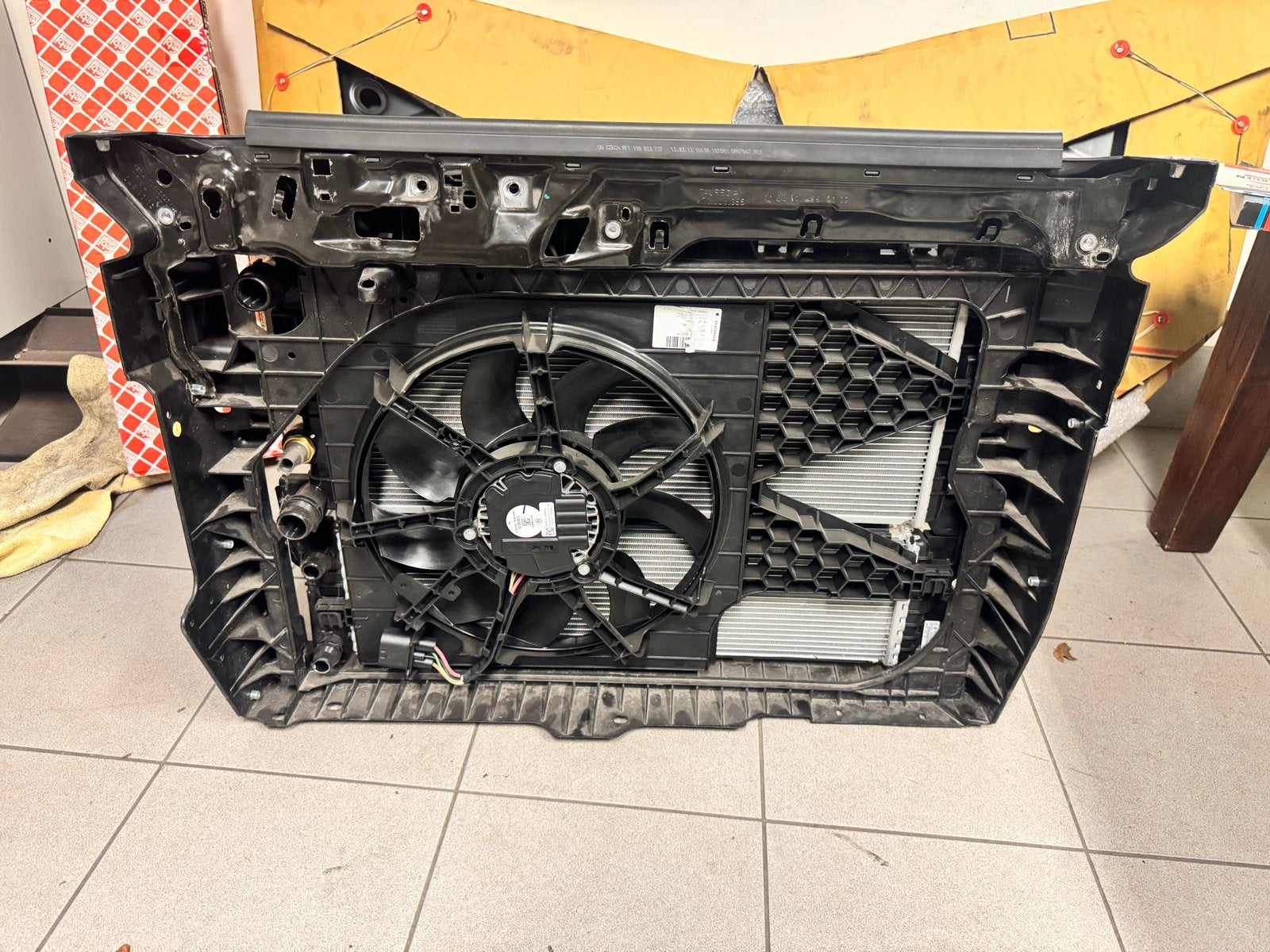 Radiatorpakket met ventilator voor VW Up! TSI facelift, Auto-onderdelen, Ophalen, Nieuw, Volkswagen