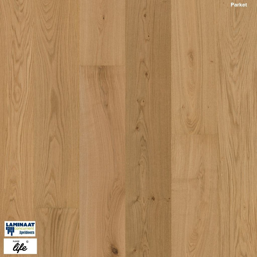 Lamel Parket Crestwood Hills Rustiek natural vooraf geolied, Bruin, 75 m² of meer, Nieuw, Ophalen of Verzenden