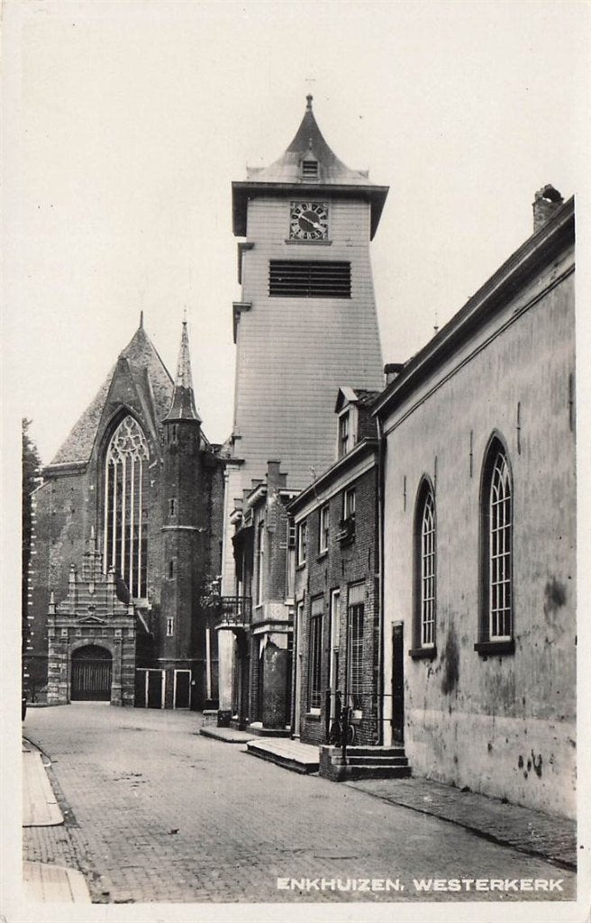 703-096-039 Enkhuizen Westerkerk, Verzenden, Voor 1920, Noord-Holland