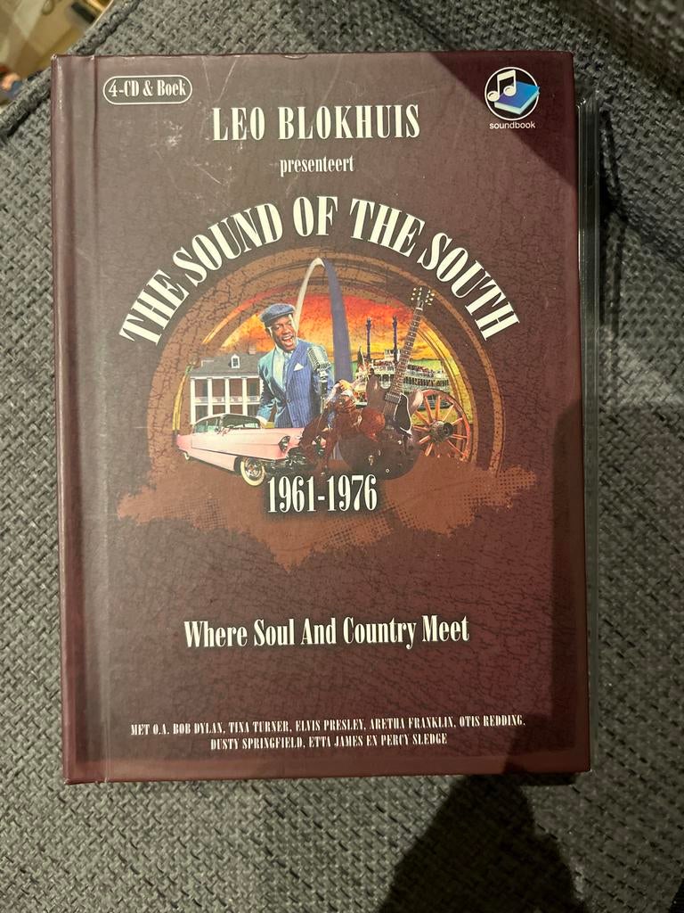 Leo Blokhuis - The Sound of the South 1961-1976 (4-CD & Boek, Ophalen of Verzenden, Gebruikt, Boxset
