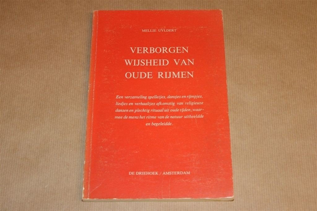 Verborgen Wijsheid van Rijmen — Oude Rituelen [Uyldert], Boeken, Ophalen of Verzenden, Gelezen, Overige onderwerpen, Achtergrond en Informatie