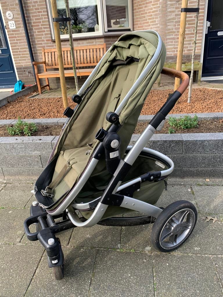 Joolz kinderwagen met accessoires (TEAB), Kinderen en Baby's, Kinderwagens en Combinaties, Gebruikt, Verstelbare duwstang, Combiwagen