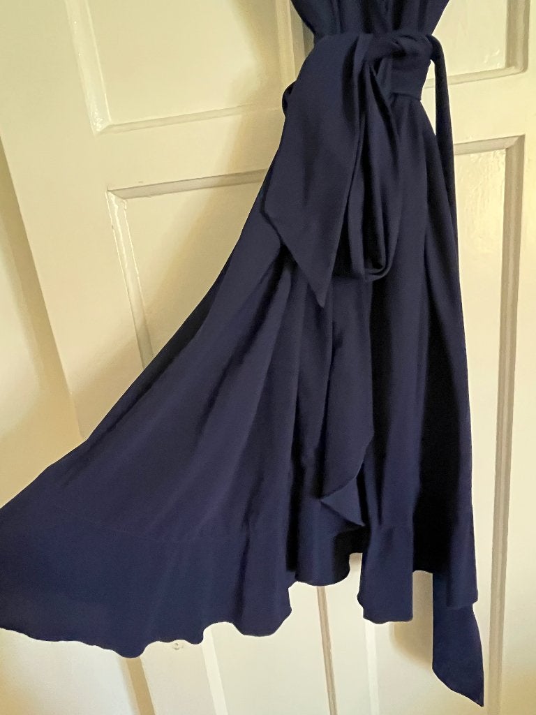 La dress overslagjurk xxs navy, Blauw, La Dress, Ophalen of Verzenden, Zo goed als nieuw