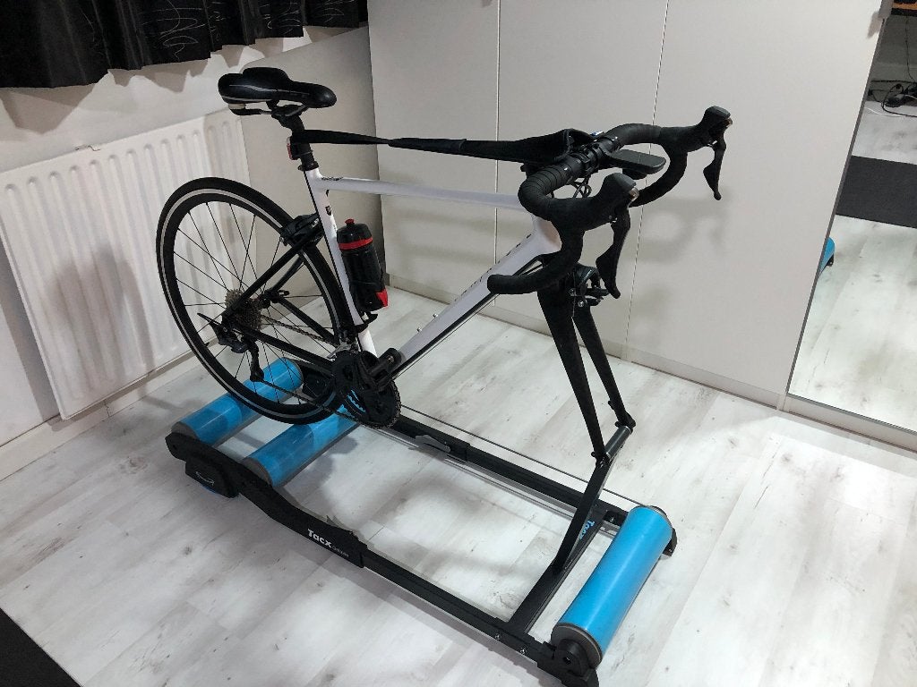 Tacx Galaxia rollerbank incl. fietsbeugel, Ophalen, Zo goed als nieuw, Overige typen