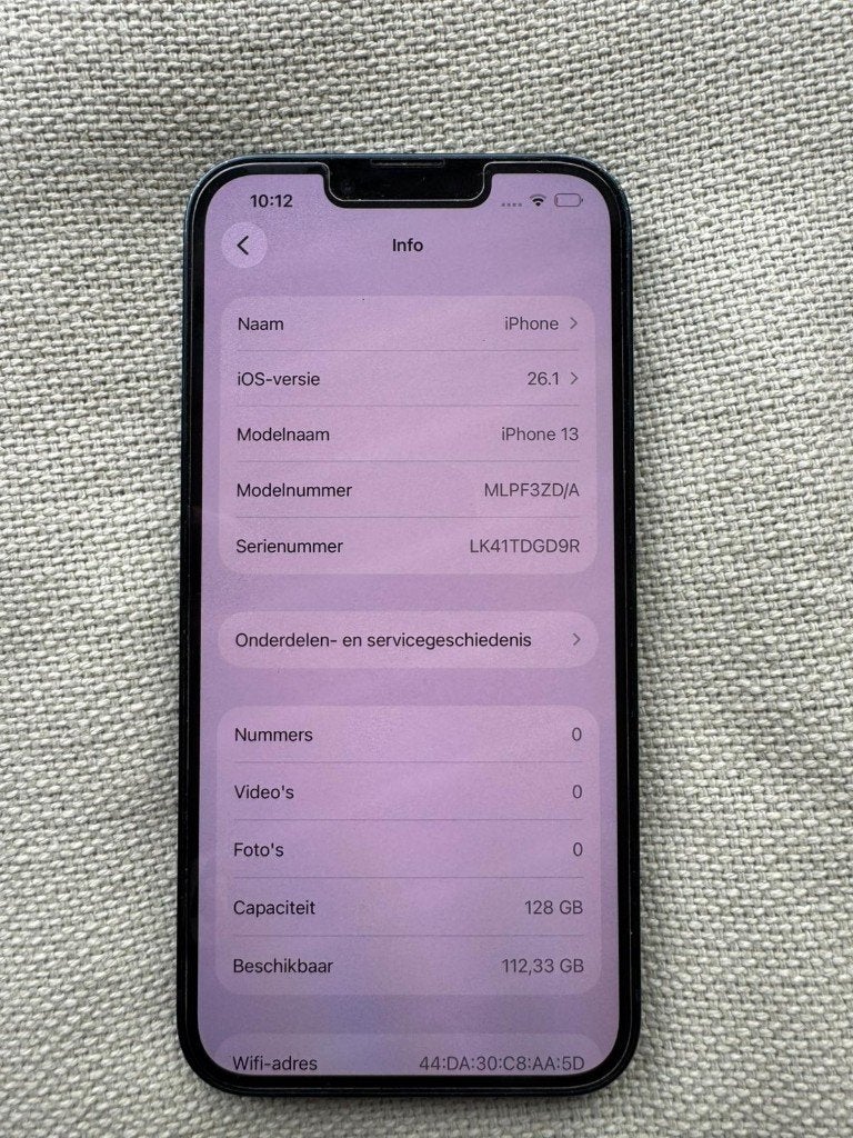 iPhone 13 128 GB Zwart - Zo goed als nieuw, Telecommunicatie, Mobiele telefoons | Apple iPhone, 128 GB, Zwart, IPhone 13, Ophalen of Verzenden