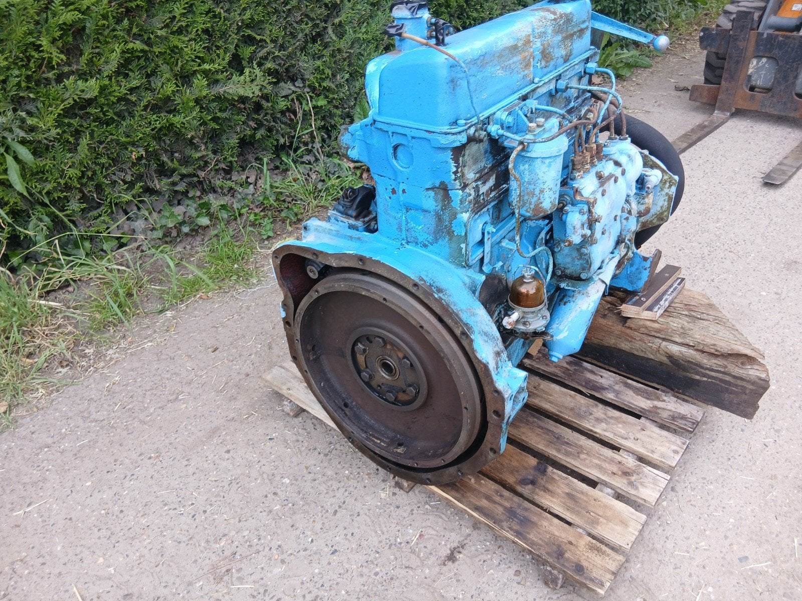 fordson major motor, Ophalen