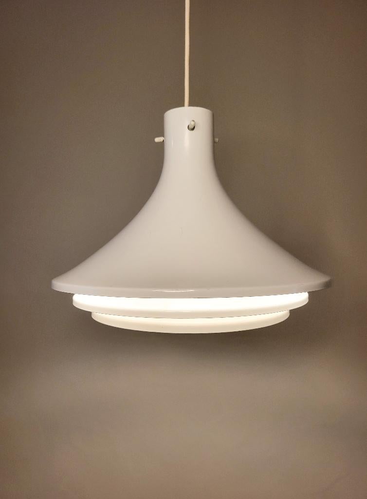 Schalenlamp van Hans Agne Jacobsson door Markaryd, Huis en Inrichting, Lampen | Hanglampen, Ophalen, Zo goed als nieuw, Deens design, Vintage design