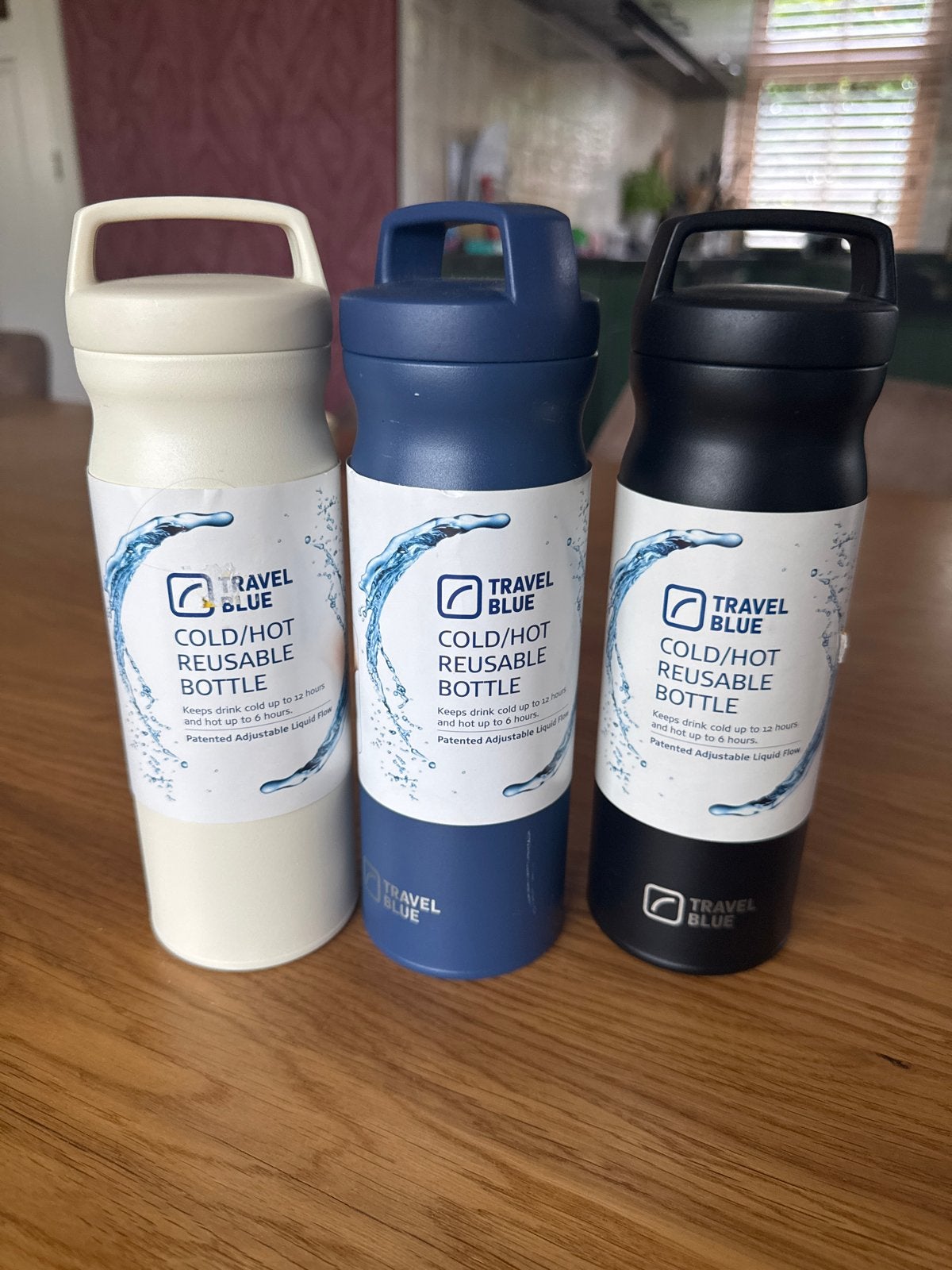 Thermo bekers travel blue, Ophalen of Verzenden, Nieuw