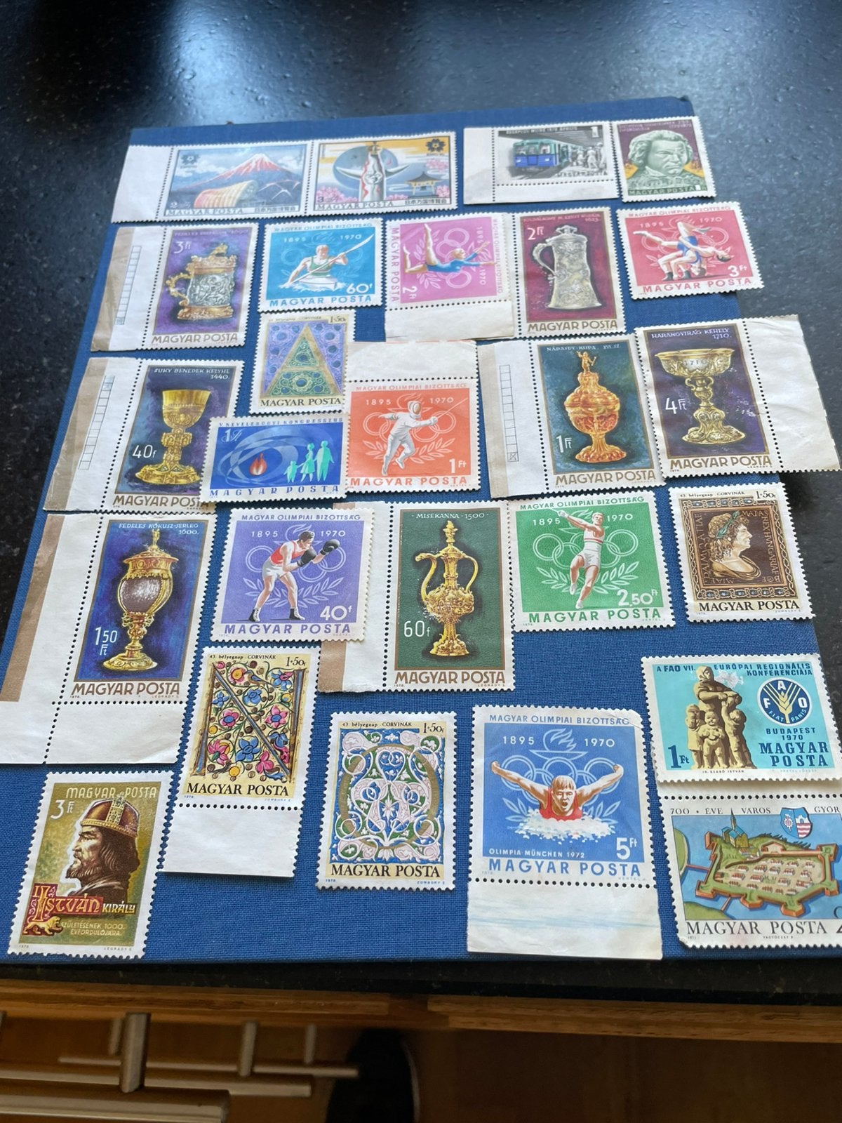 Te koop lot Postzegels uit Hongarije Postfris, Verzenden, Postfris