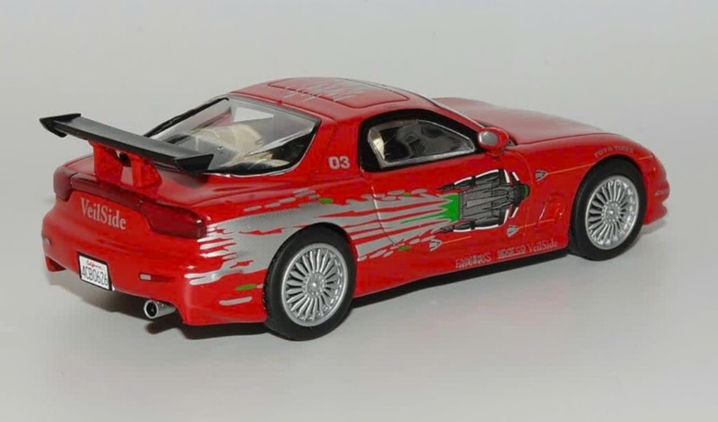 Mazda RX-7 FD 1993 SCHAAL 1/43 FAST & FURIOUS # 14, Verzenden, Nieuw, Auto, Overige merken