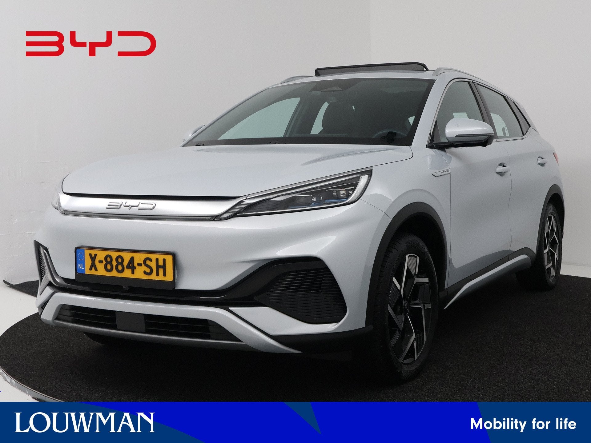 BYD ATTO 3 Design 60 kWh | Origineel NL! | Panoramadak, Auto's, 12 maanden, Gebruikt, Beige, 33 min