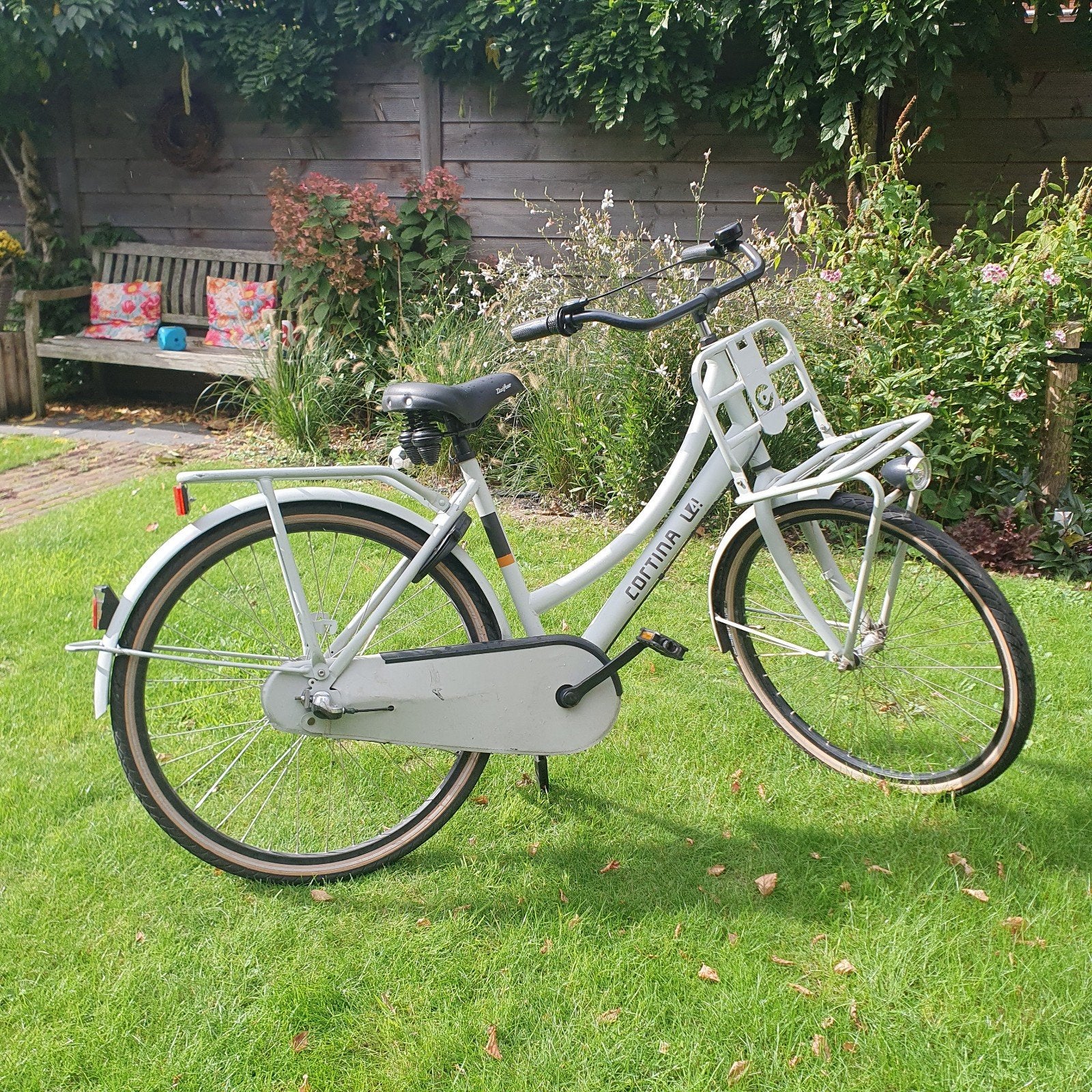Cortina U4 Transportfiets 26 inch, Fietsen en Brommers, Terugtraprem, Gebruikt, Cortina U4 transportfiets, Versnellingen
