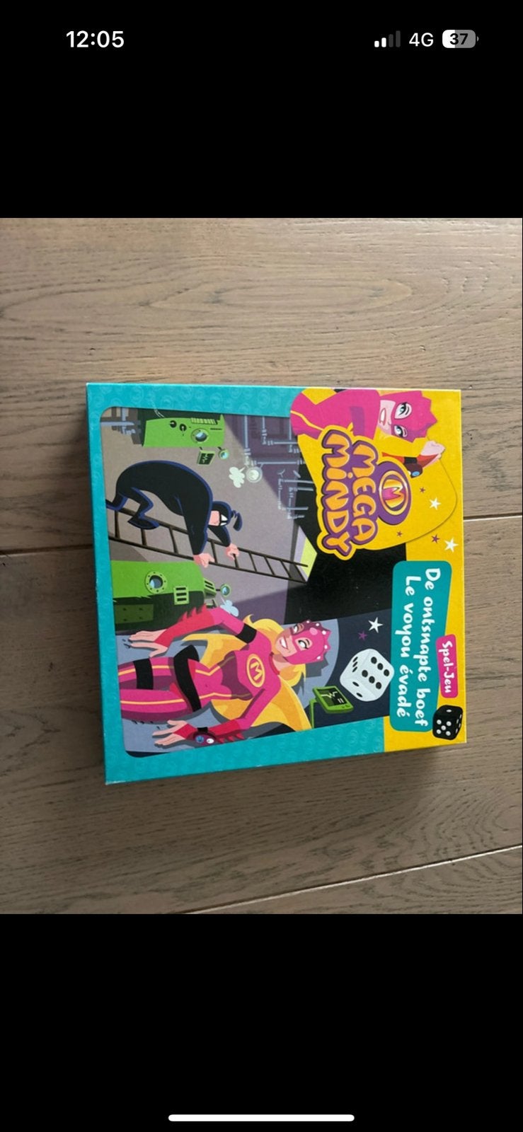 Mega Mindy Spel: De ontsnapte boef, Hobby en Vrije tijd, Gezelschapsspellen | Bordspellen, Ophalen of Verzenden, Gebruikt