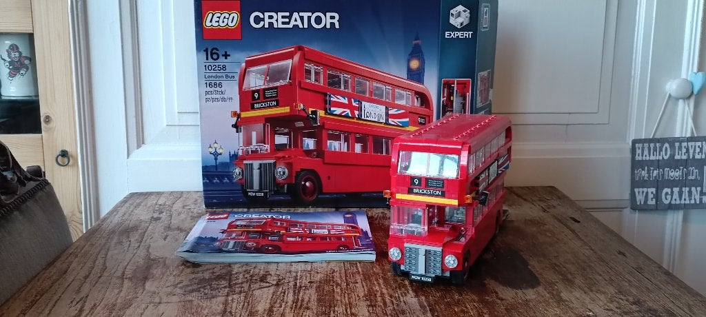 10258	LEGO Creator Expert Londense Bus, Compleet, Gebruikt, Lego, Ophalen of Verzenden