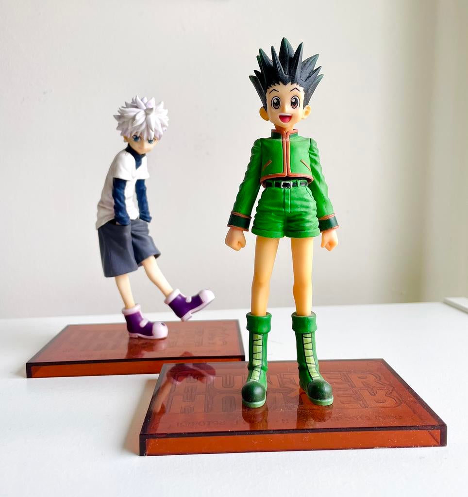 Hunter x Hunter Gon & Killua official anime DX figurine set, Ophalen of Verzenden, Zo goed als nieuw