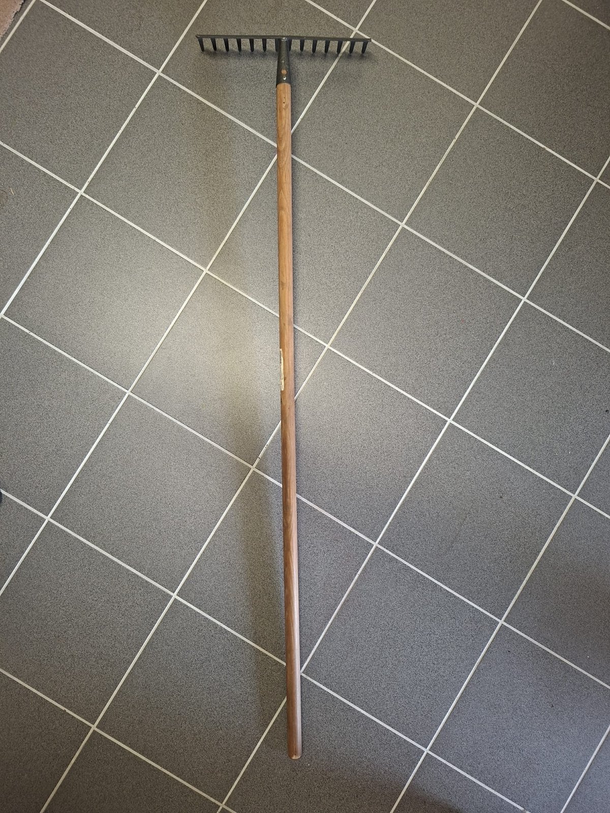Hark met houten steel, Ophalen, Zo goed als nieuw, Hark