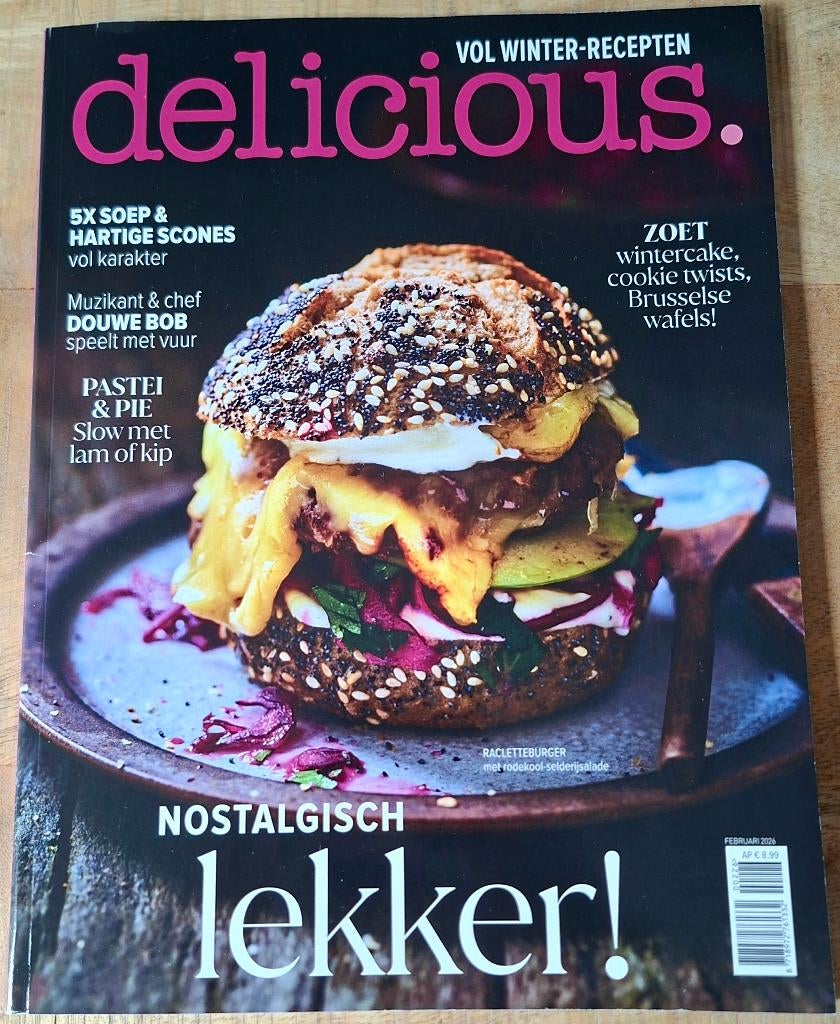 Delicious - Februari 2026, Ophalen of Verzenden, Zo goed als nieuw, Overige typen